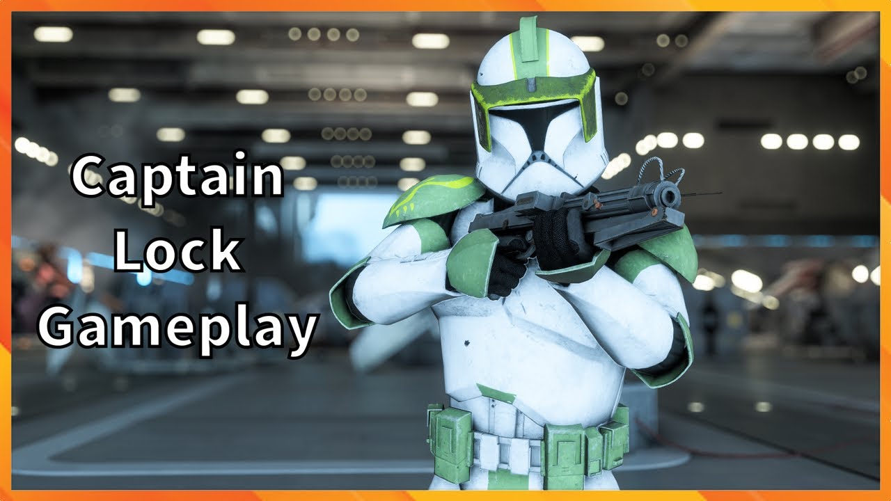 Captain Lock Gameplay Star Wars Battlefront 2