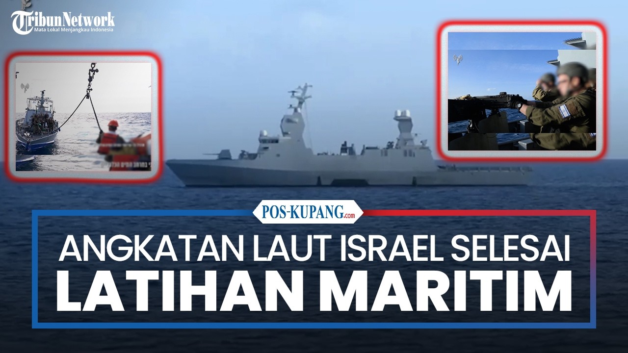 Angkatan Laut Israel Selesaikan Latihan Maritim