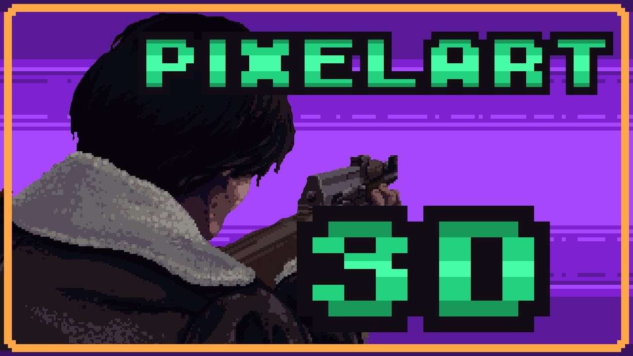 ¿Es el PIXELART un estilo retro? ANÁLISIS del PIXELART 3D