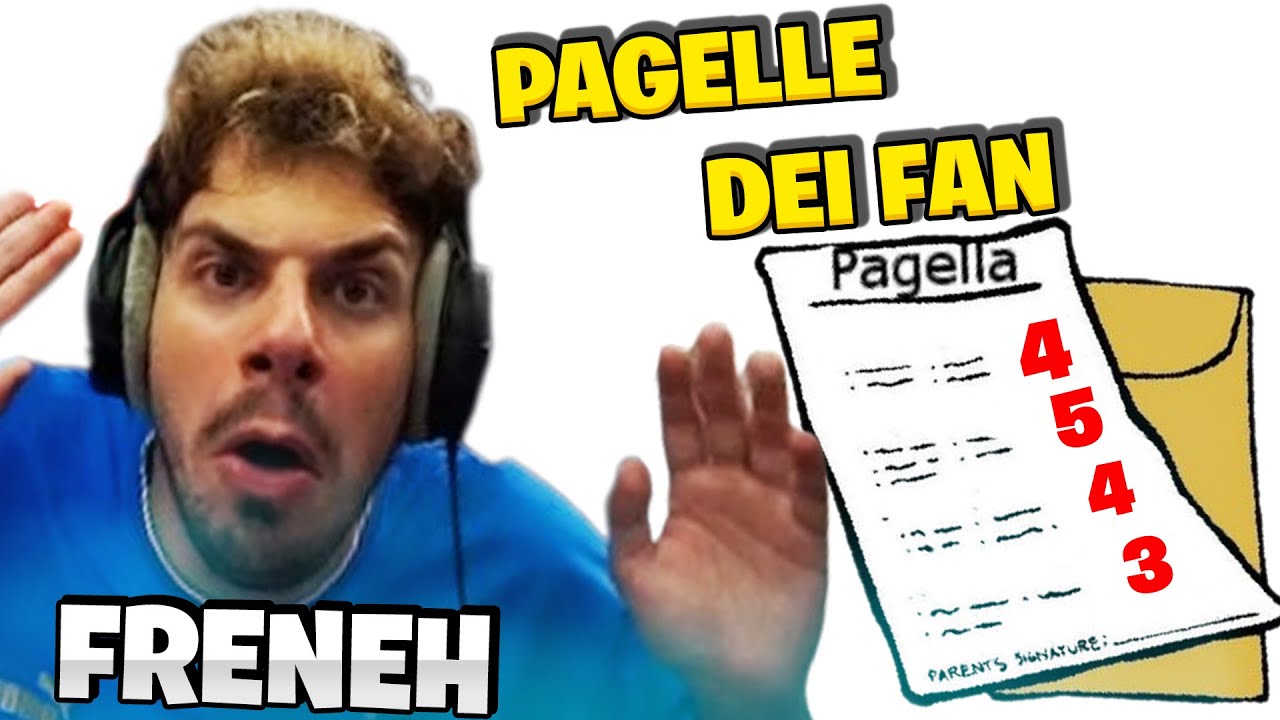 FRENE GIUDICA LE VOSTRE PAGELLE *scandalose*