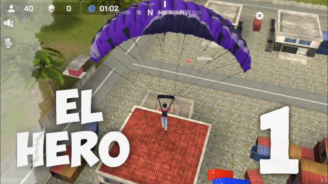 EL HERO Battle Royale 🤯 | BR Solo Match  Gameplay | Season 0