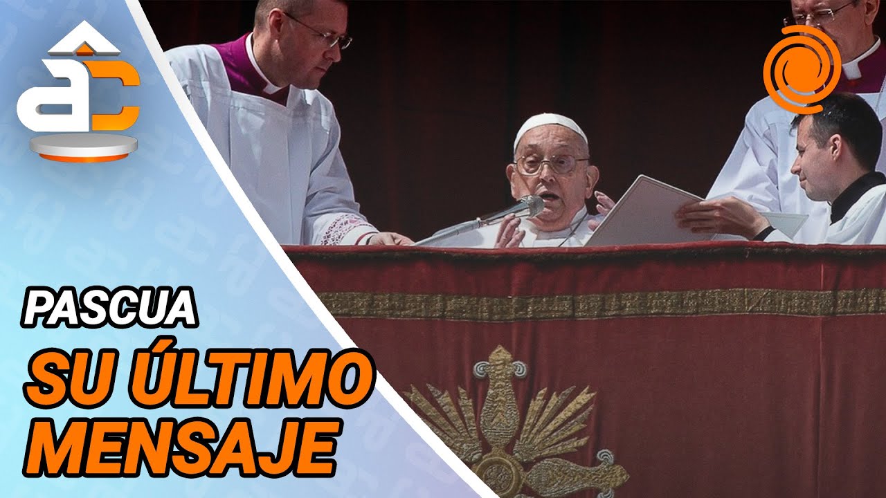 La ÚLTIMA PASCUA del papa Francisco: así fue su aparición pública