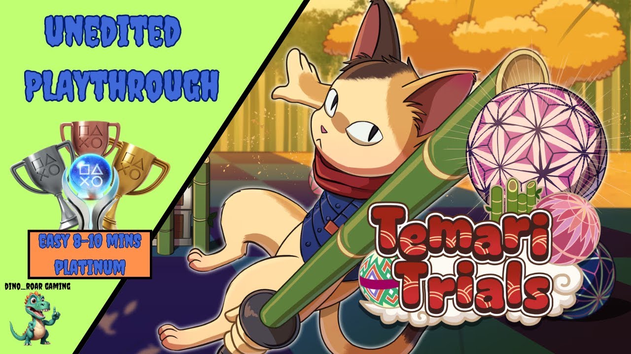 Temari Trials - Unedited Platinum Trophy Playthrough (PS4/PS5)