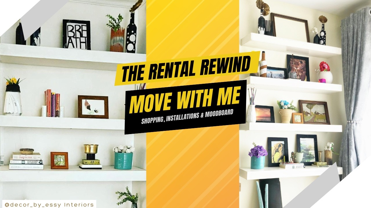 MY RENTAL TRANSFORMATION JOURNEY | Moving houses - Decorate & Redecorate them with me Decor by Essy