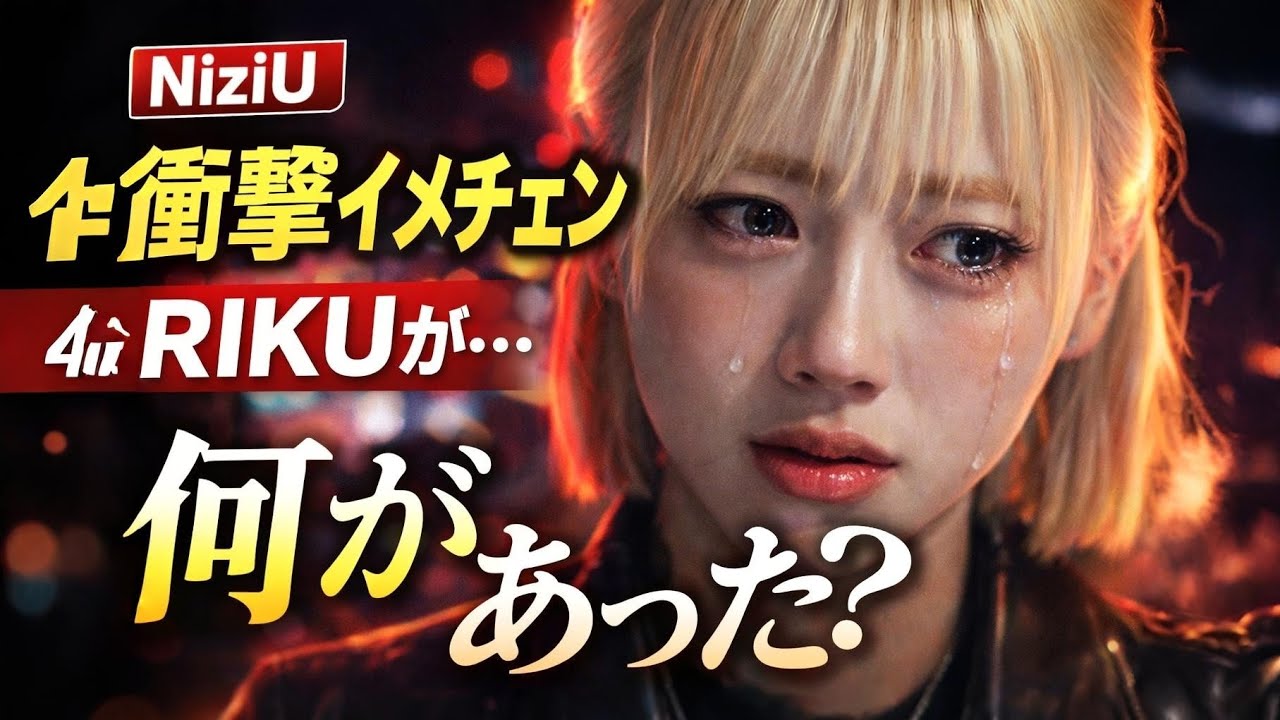 【衝撃】RIKUの“オン眉”が刺さりすぎた夜…😳💥 かわいいのに胸がざわつく理由