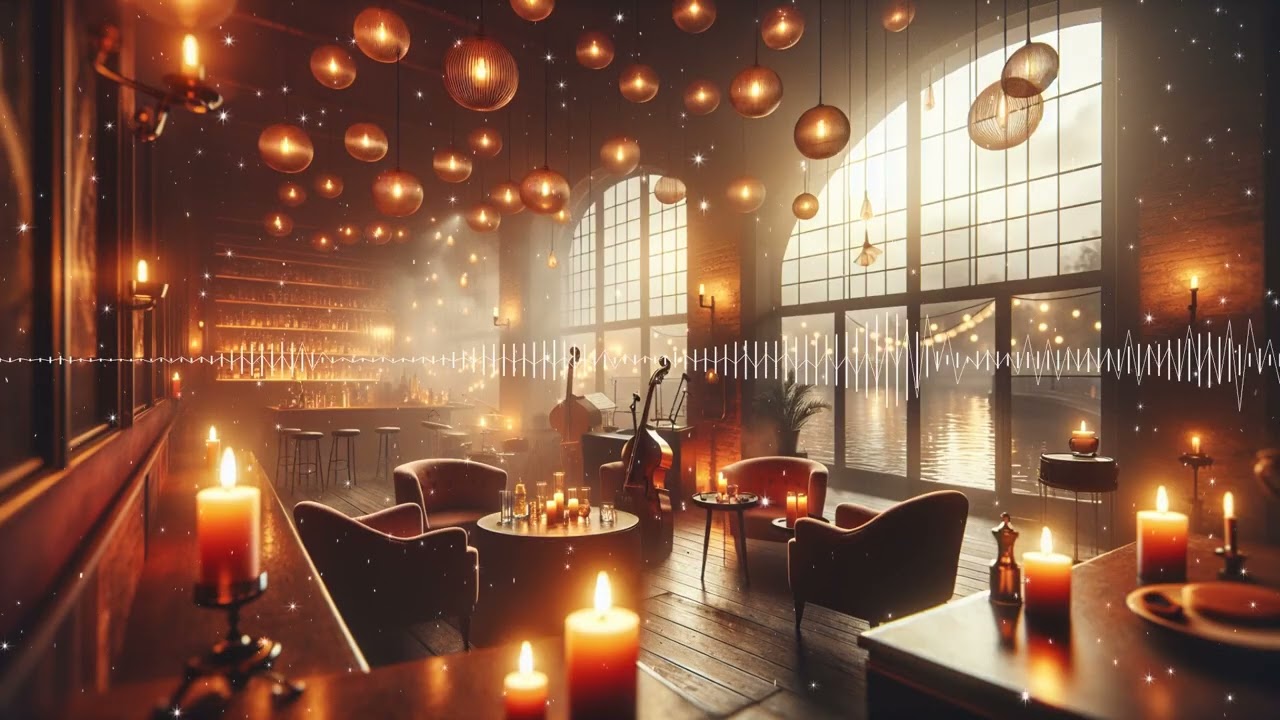Cozy Jazz Night at the Riverside | Relaxing Smooth Jazz Music