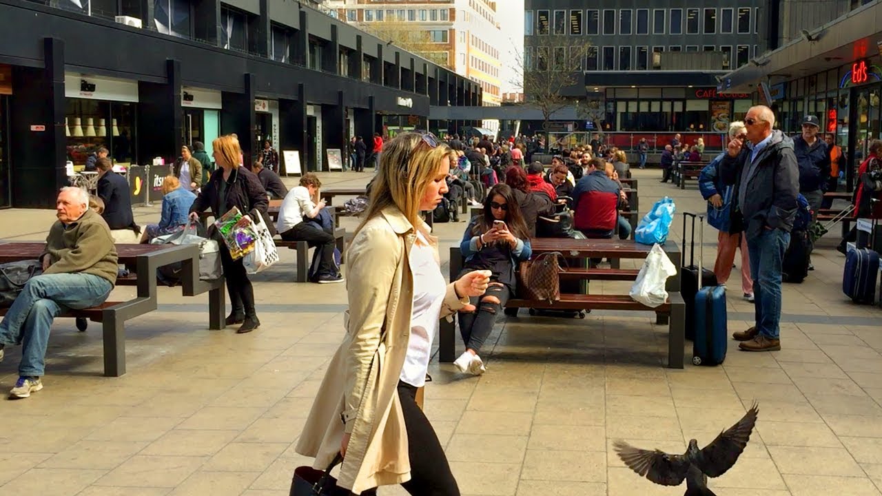 LONDON WALK | Euston Road from Euston Station to Regent’s Place | England