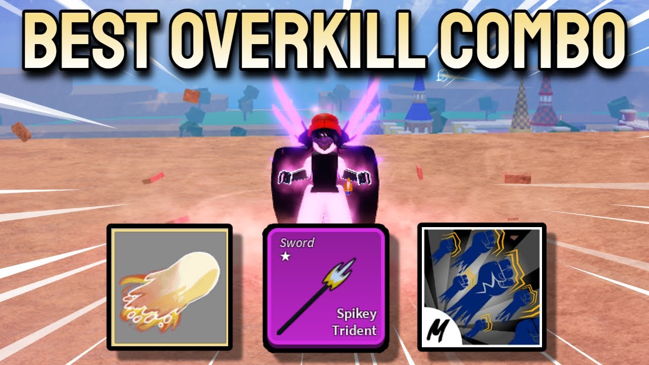 DOUGH + GODHUMAN + SPIKEY TRIDENT = OVERKILL