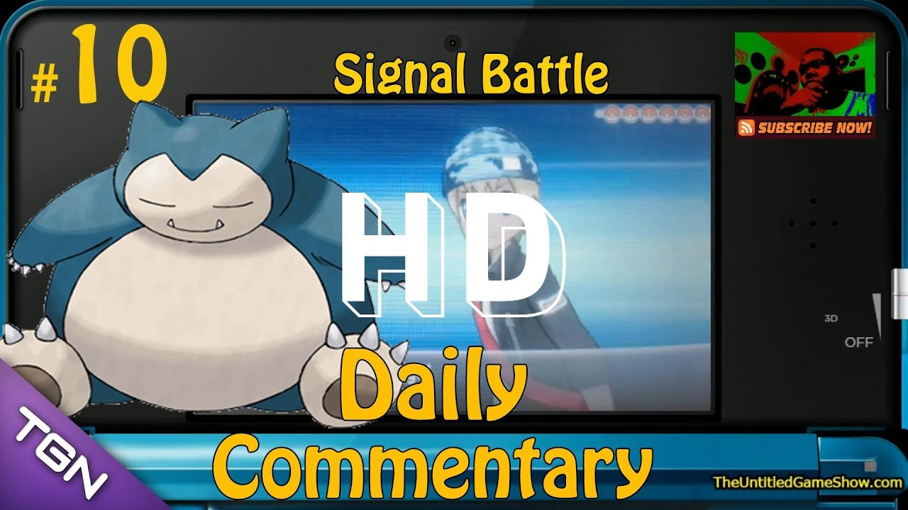 Friend Vs Friend Single Battle Pokemon X & Y WiFi Battle commentary With Untitled Game Show