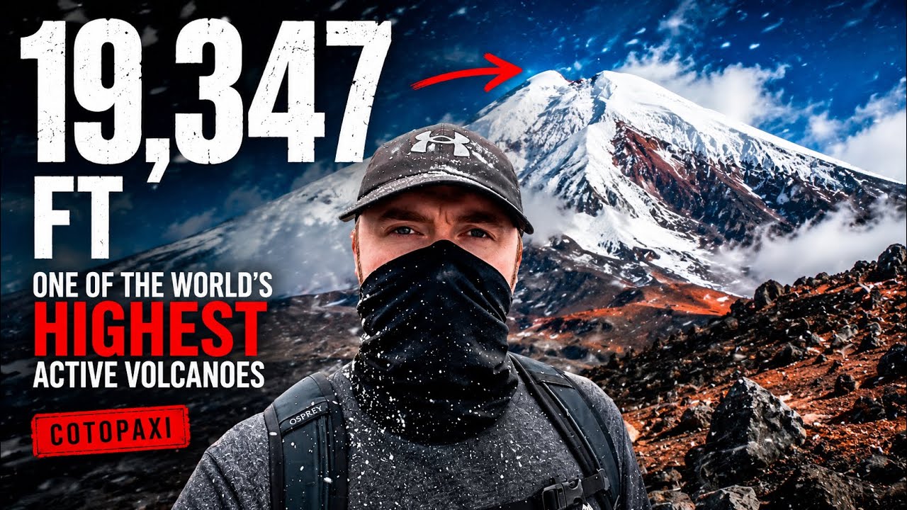 I Hiked One of the World's Highest Active Volcanoes! Cotopaxi