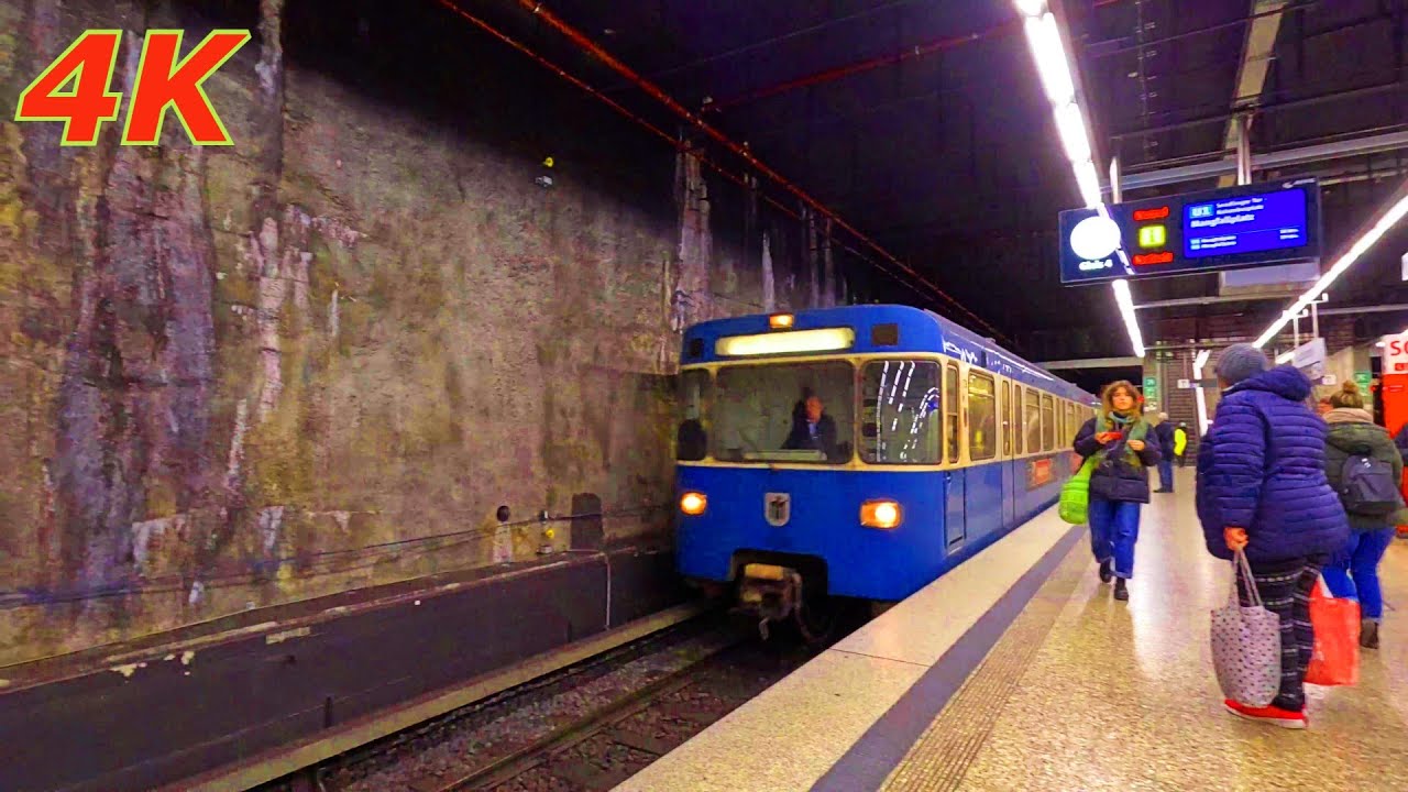 Exploring Munich&rsquo;s Hauptbahnhof Station in [4K]