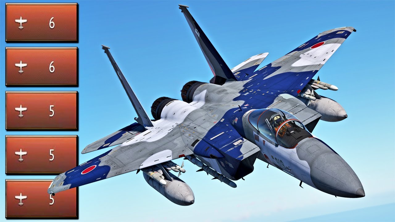 Unique and Powerful Missiles 💥 | F-15J(M) 
