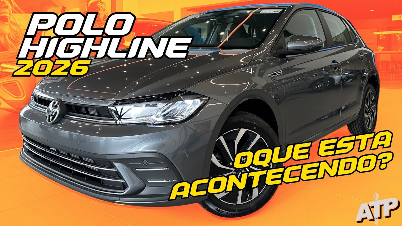 Novo Polo Highline 2026 - COM BÔNUS DE QUASE R$15MIL!!