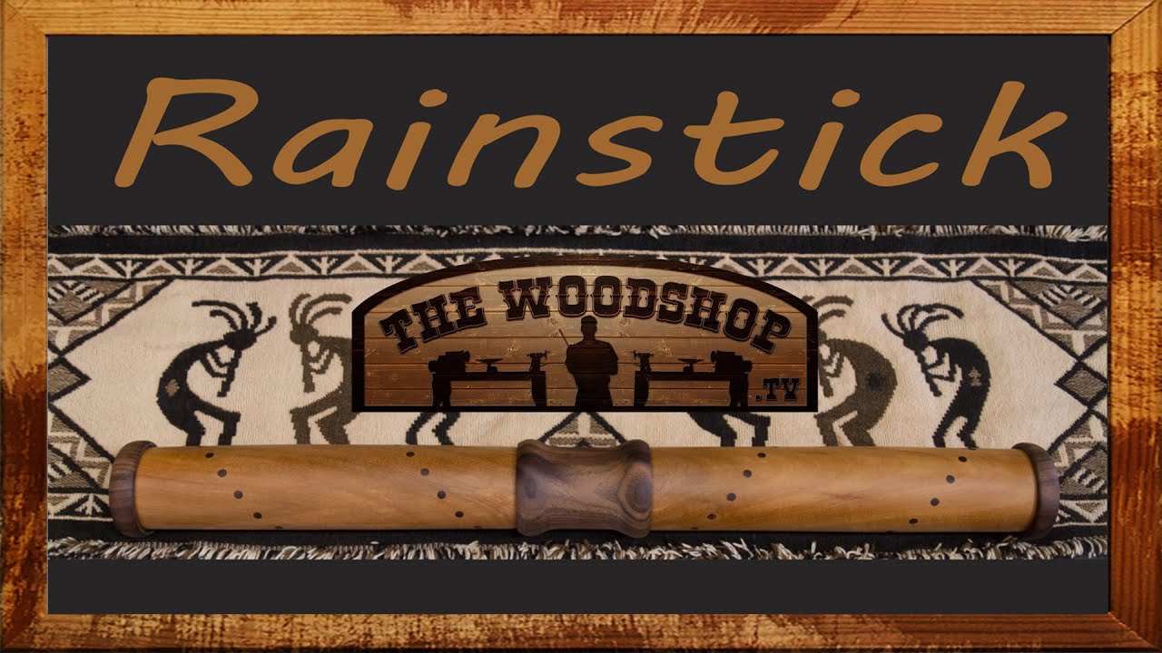 Woodturning DIY  Rainstick