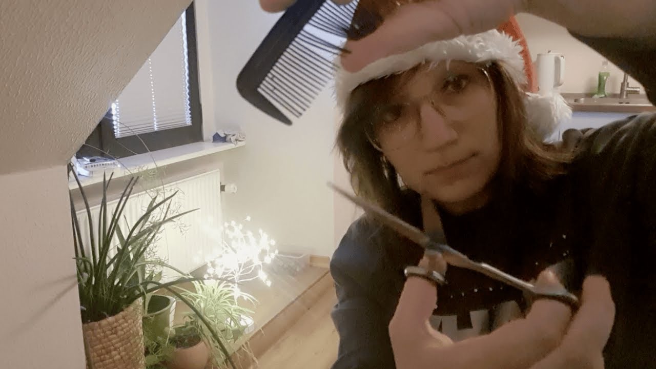1 Minute SURPRISE haircut ASMR (fast and aggressive)