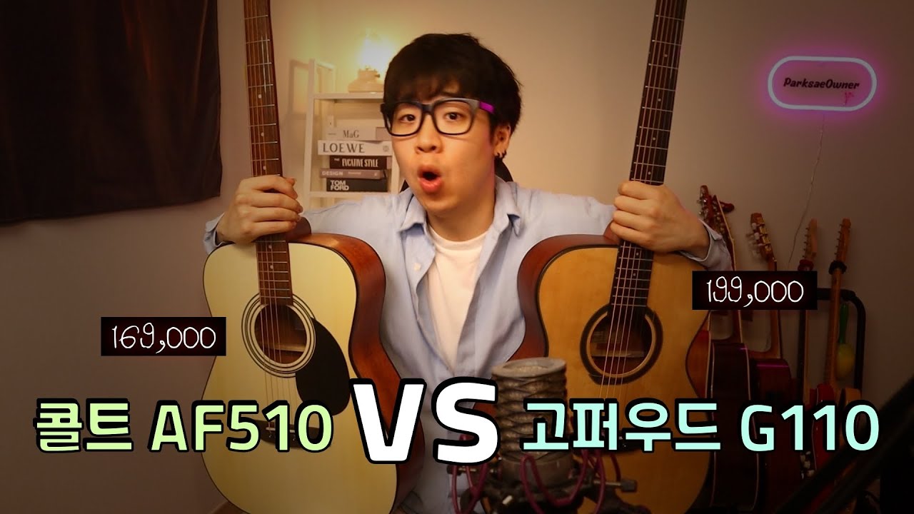 박기리 #12) 입문용기타 들의 자존심대결 _ AF510,G110