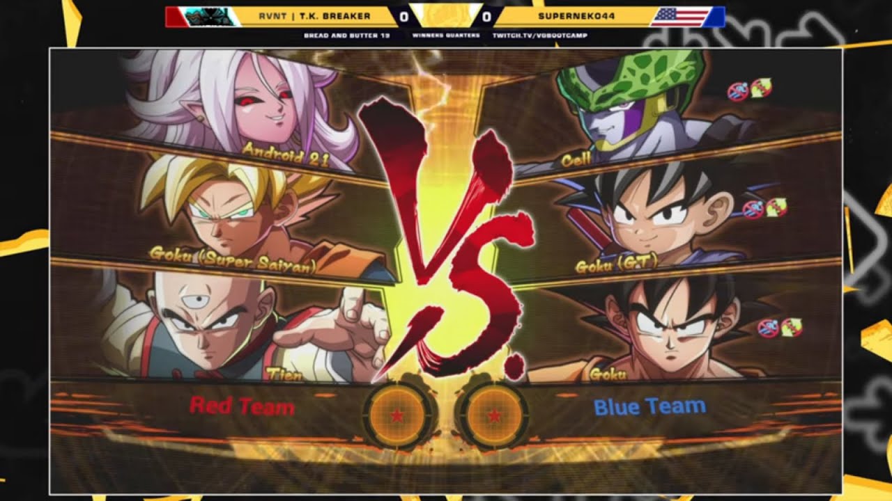 BnB 19 DBFZ - T.K. Breaker Vs. SuperNeko44 - Dragon Ball FighterZ Winners Quarters