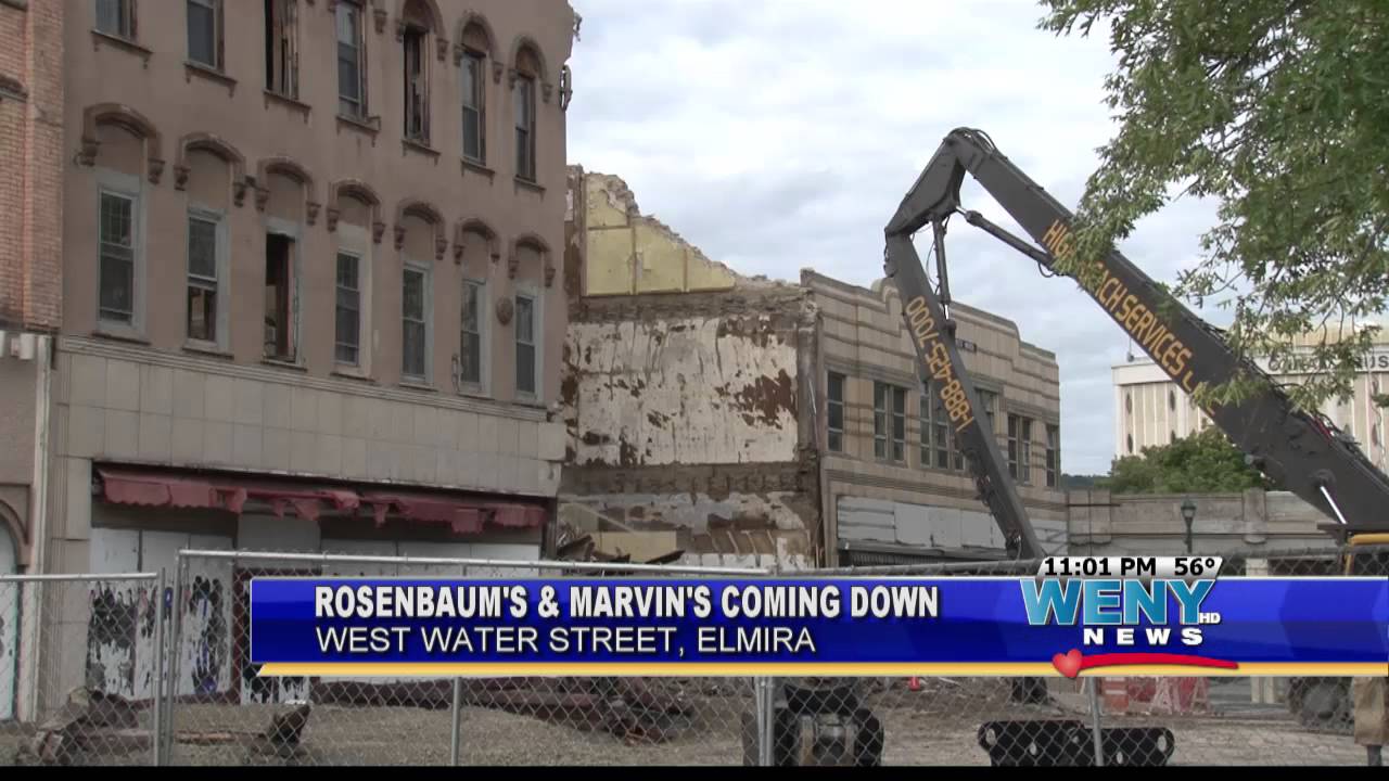 Elmira Demolition Starts
