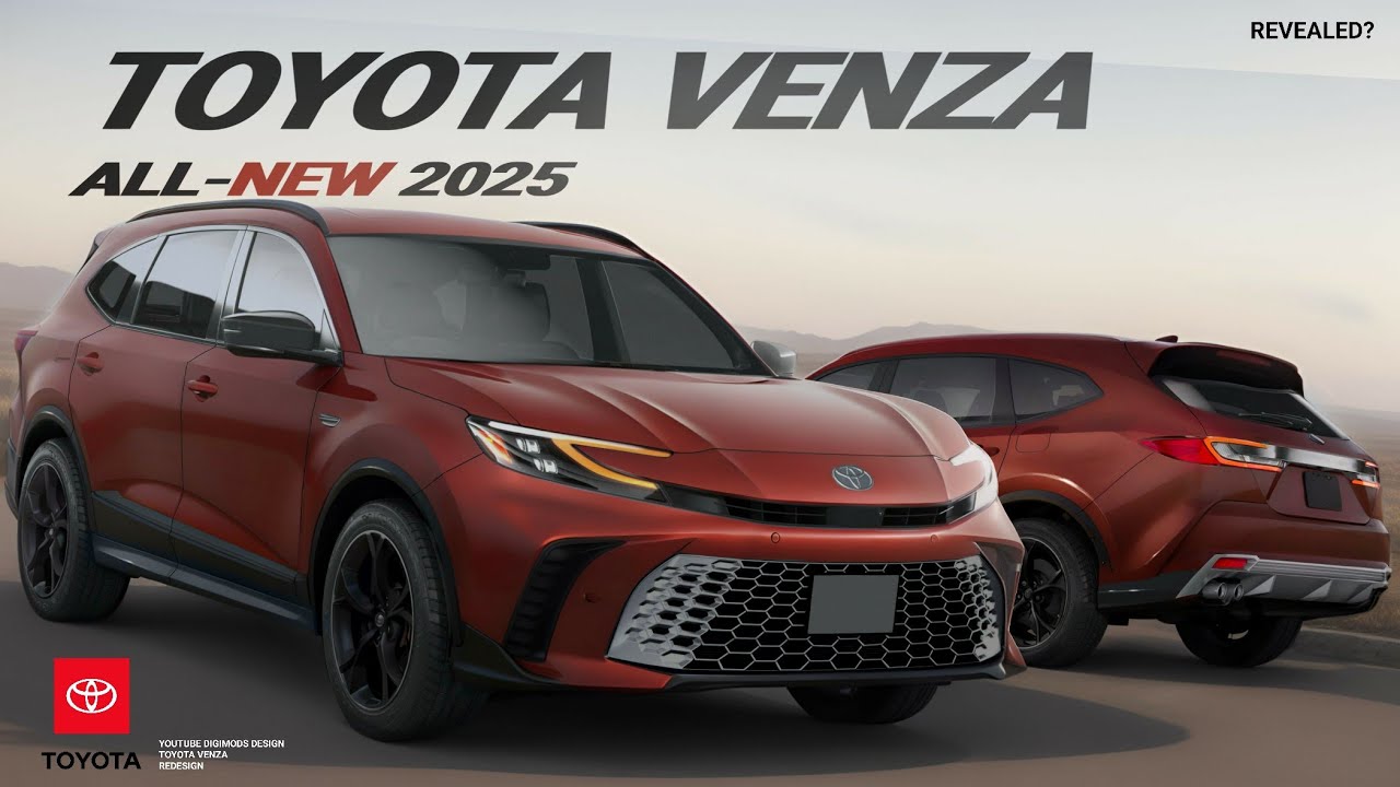 ALL NEW 2025 TOYOTA VENZA HYBRID REVEALED? REDESIGN | Digimods DESIGN |