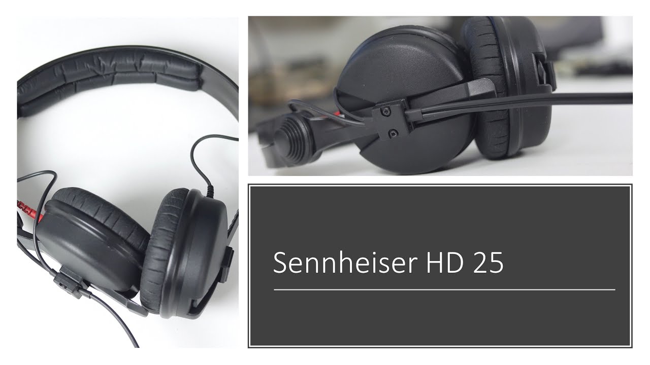 Sennheiser HD 25 -TEST SŁUCHAWEK