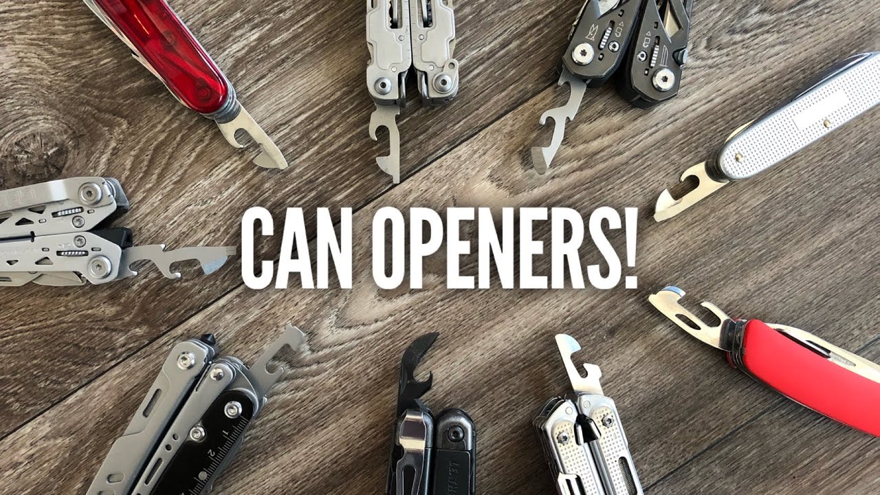 Multitool Can Opener Showdown - Victorinox, Leatherman, SOG, Gerber, Swiza, ROXON