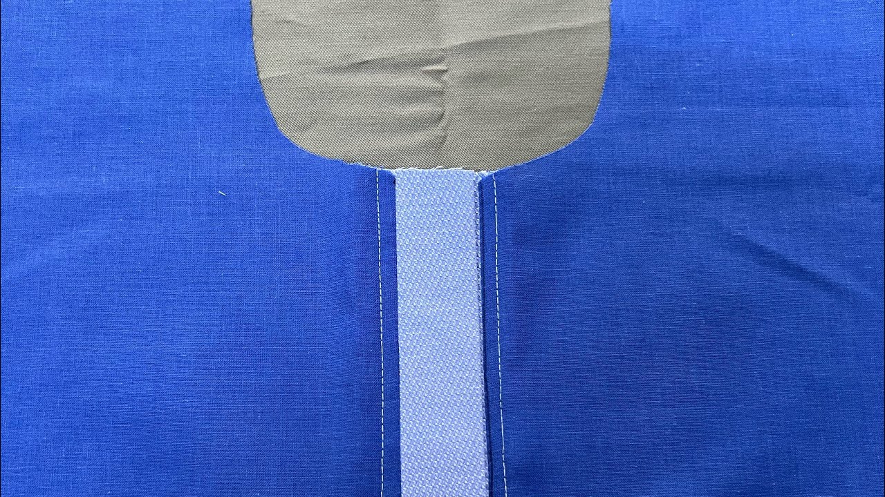 Cara jahit belahan leher untuk blouse dan kurta
