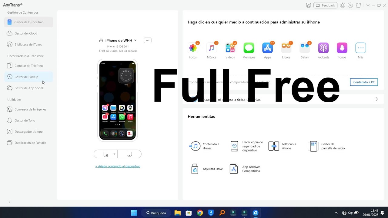 AnyTrans For iOS Instalación Completa Paso a Paso