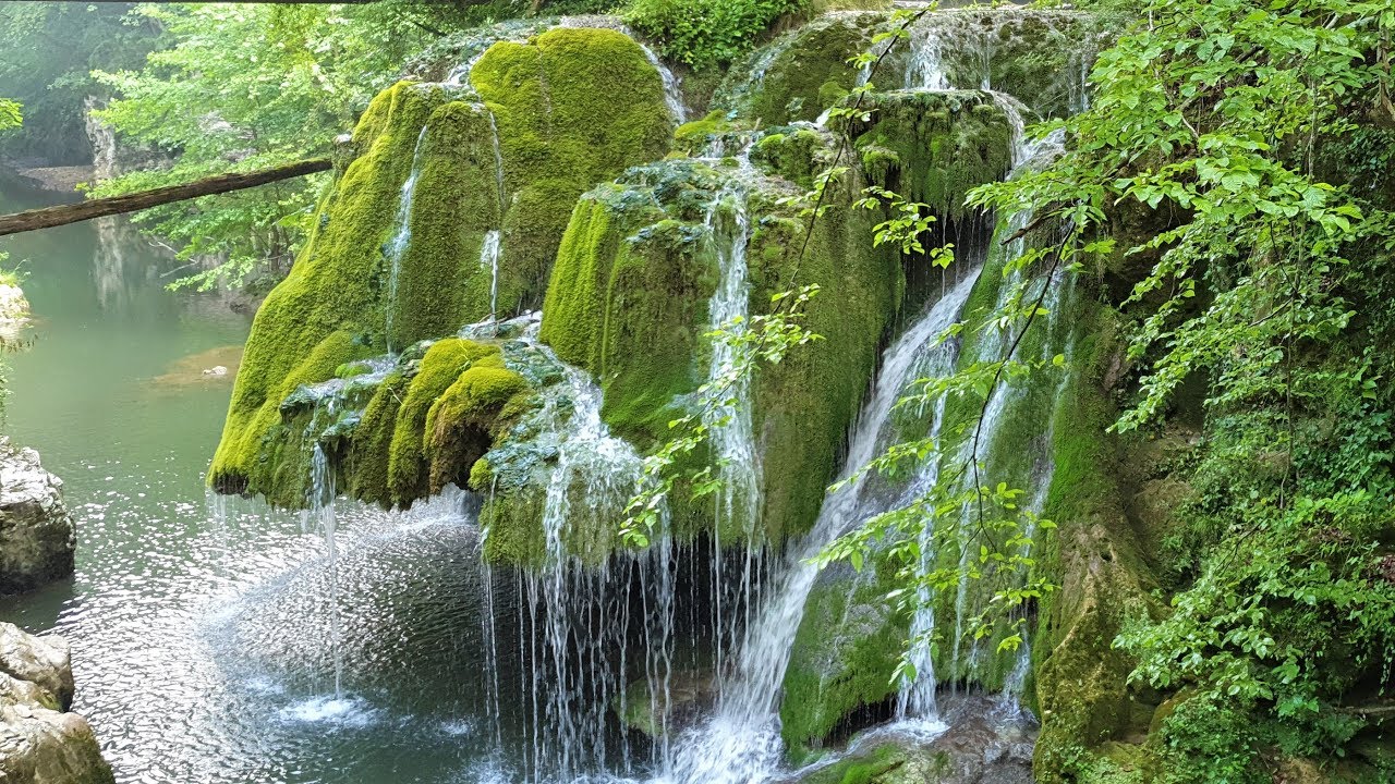 Beautiful Bigar Waterfall and Spring | Romania | 4K