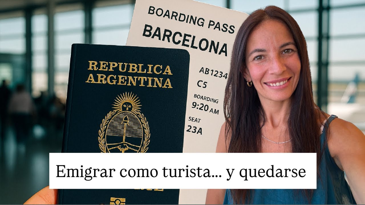 ✅ EMIGRAR COMO TURISTA A EUROPA Y QUEDARSE A VIVIR 🙌 😎