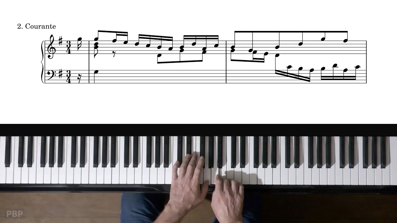 Bach French Suite No.5 