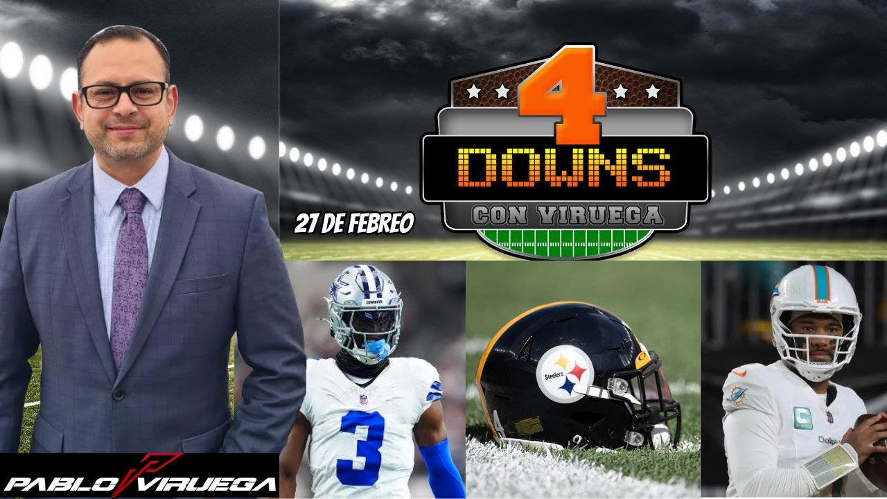 #4DownsConViruega 27 de Febrero #NFL @PabloViruega