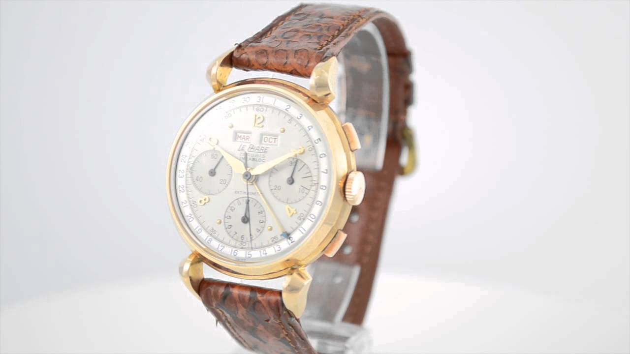 LE PHARE Valjoux 72C Armbandchronograph