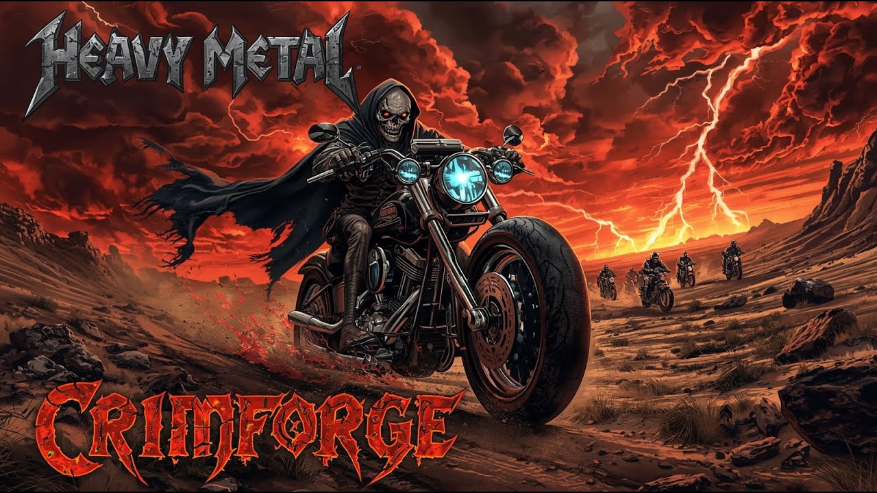 Heavy Metal Instrumental Mix | Focus, Study & Coding Metal 🎸 Pure Riffs No Distractions