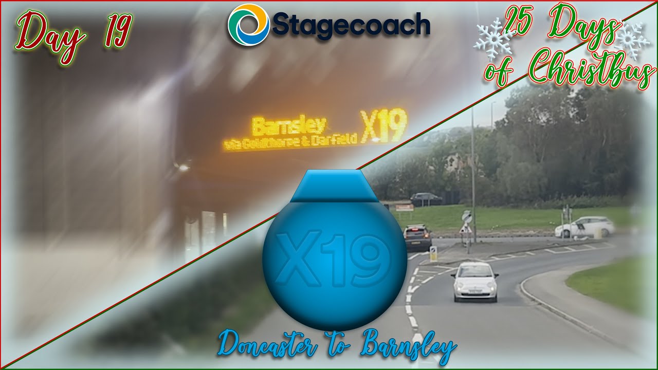 Stagecoach Yorkshire: X19 • Doncaster to Barnsley