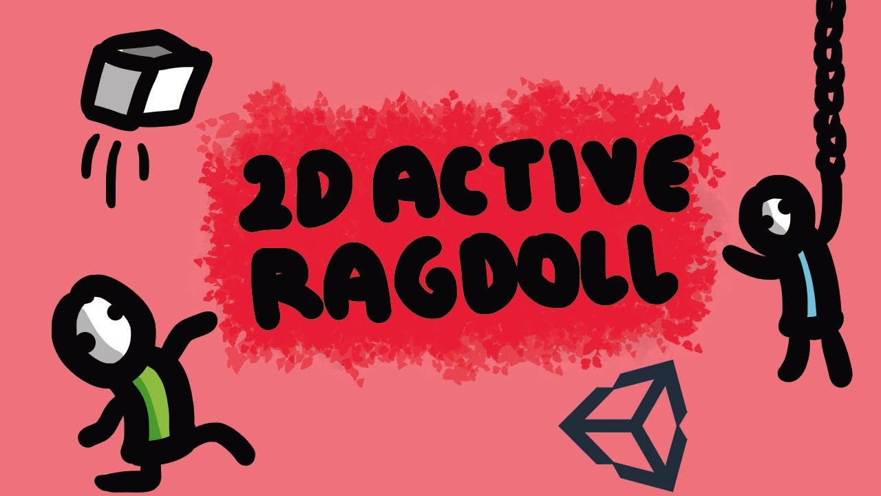 UNITY 2D ACTIVE RAGDOLL TUTORIAL - RUN/JUMP/GRAB/SWING