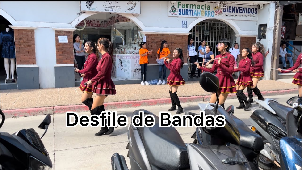 Desfile de Bandas, Jutiapa Guatemala 12de septiembre 2023