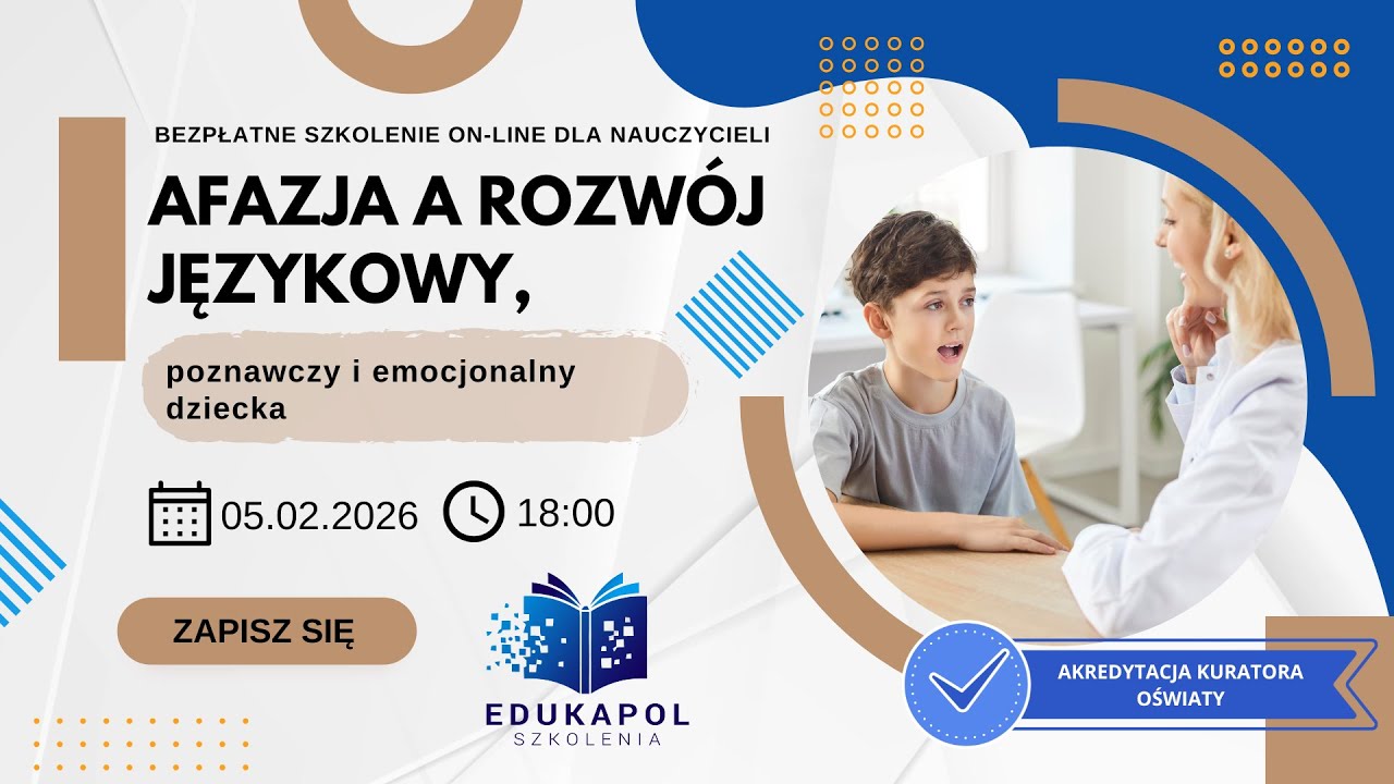 Afazja a rozwój językowy, poznawczy i emocjonalny dziecka