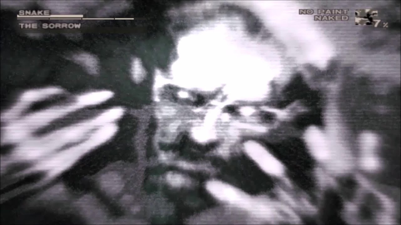 MGS3 - The Sorrow Scream (Epilepsy Warning)
