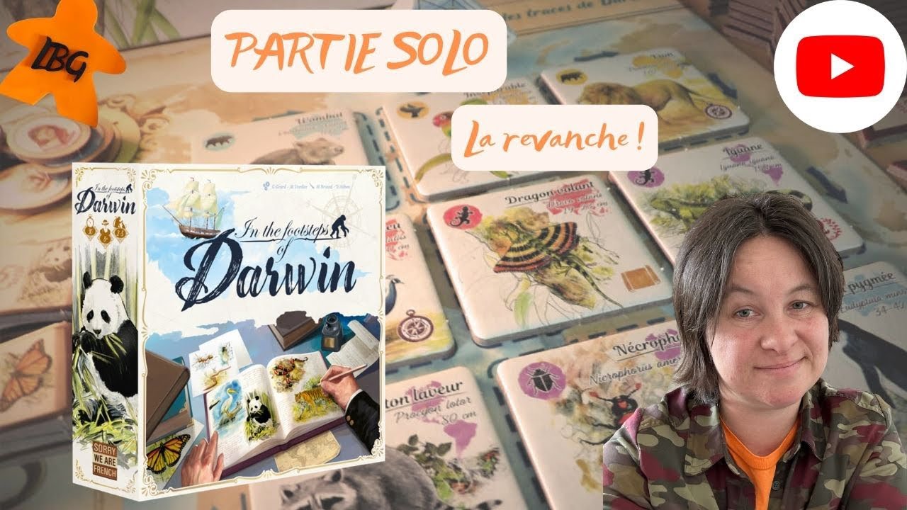 Sur les traces de Darwin (en solo - variante solo - revanche)