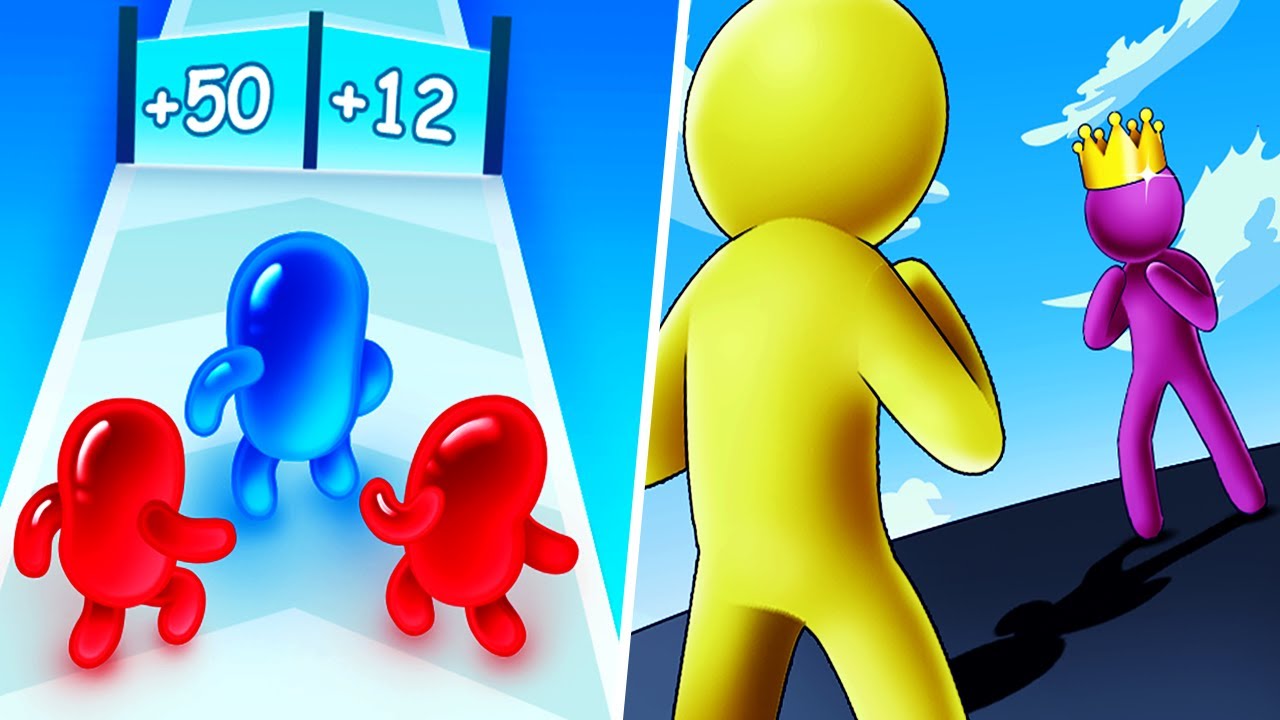Join Blob Clash 3D | Giant Rush - Gameplay Walkthrough Max Levels (Part 1)