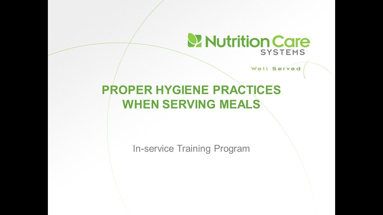 Proper Hygiene Practices When Serving Meals