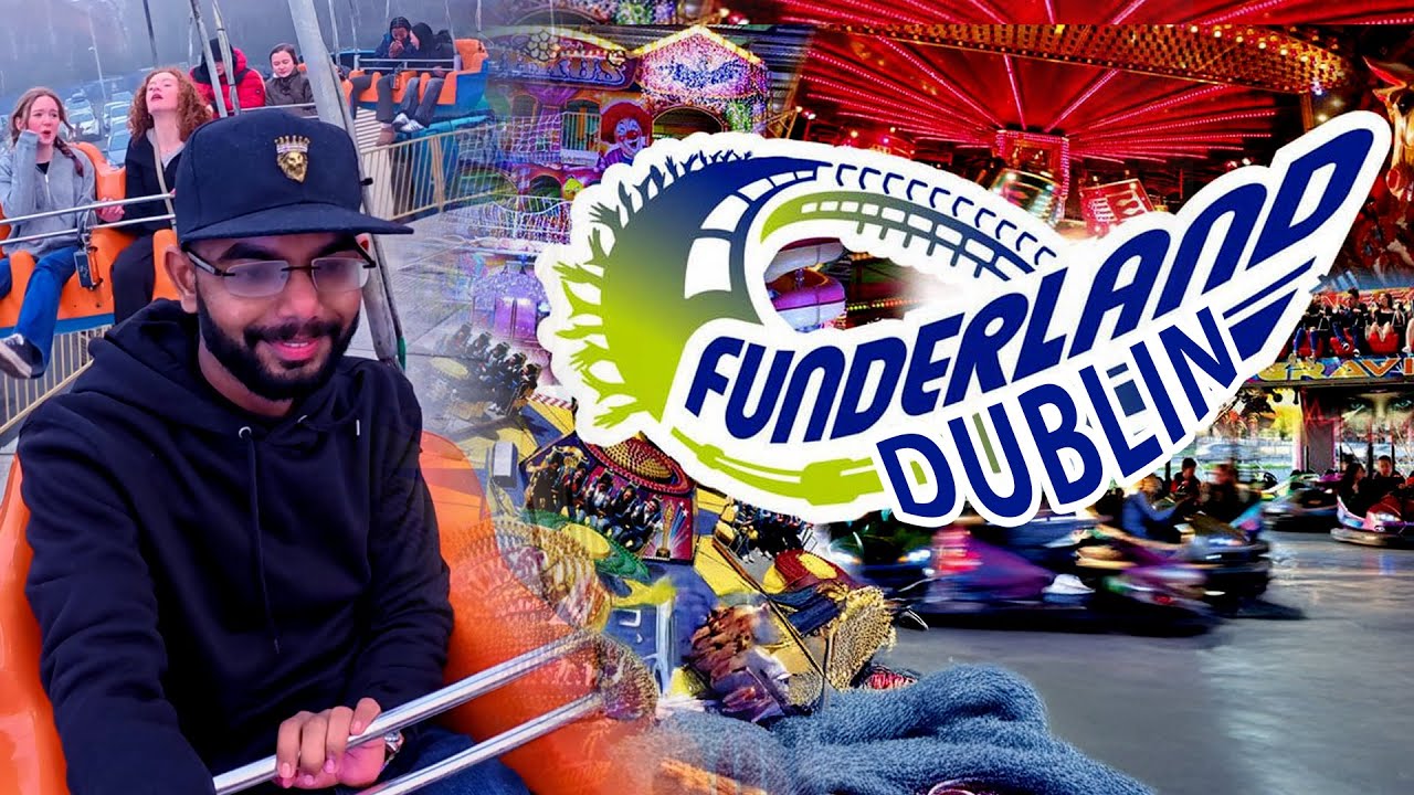 fun at funderland #funderland #dublin #winter #adventure #newyear #ireland #funny #fly #beats