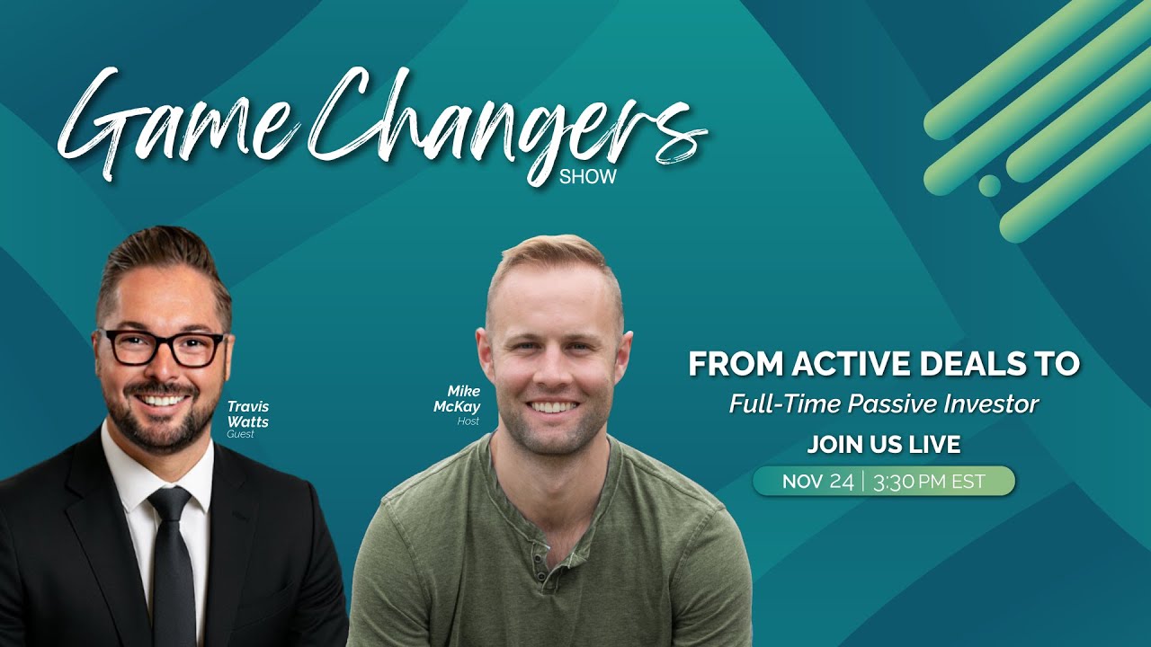 From Active Deals to Full-Time Passive Investor