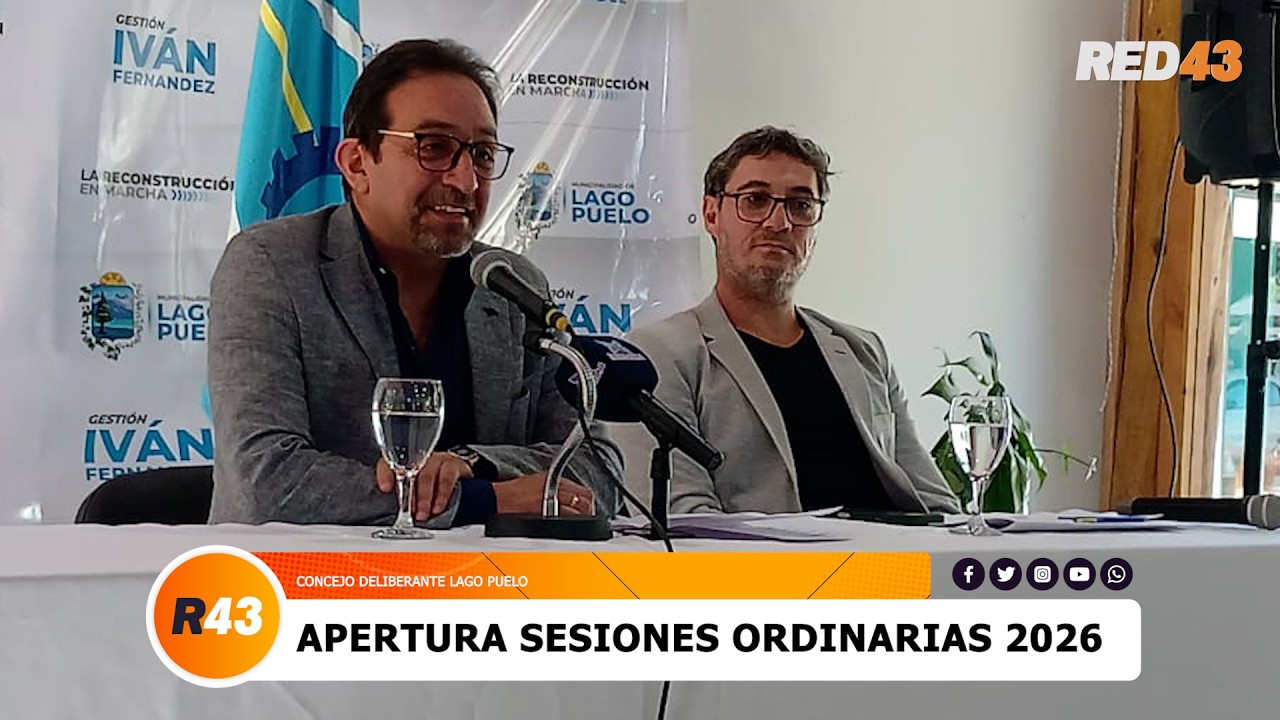 COMARCA ANDINA - APERTURA SESIONES ORDINARIAS 2026