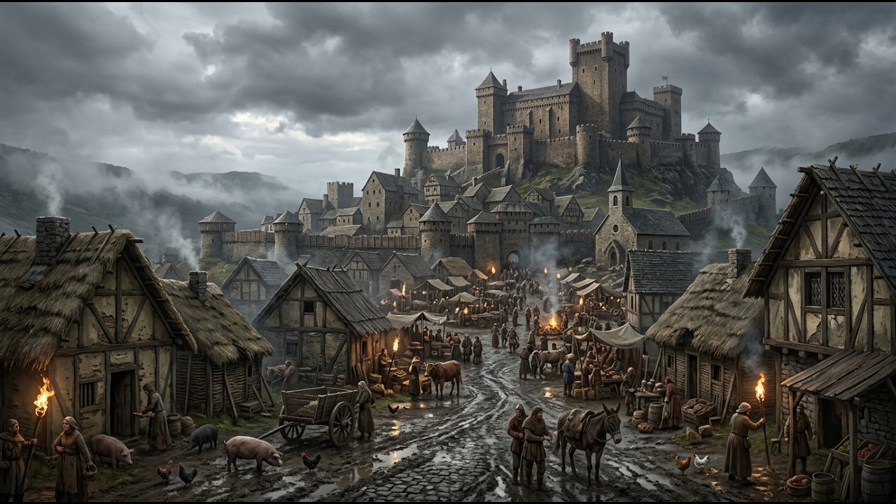 Medieval Europe: Palaces, Hovels, and Town Squares in the 1000s