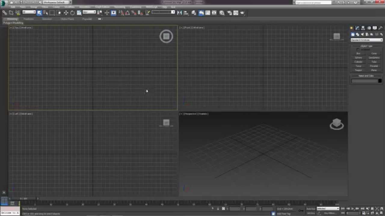 3D Studio Max. Урок №1. Работа с файлами. Резервные копии.