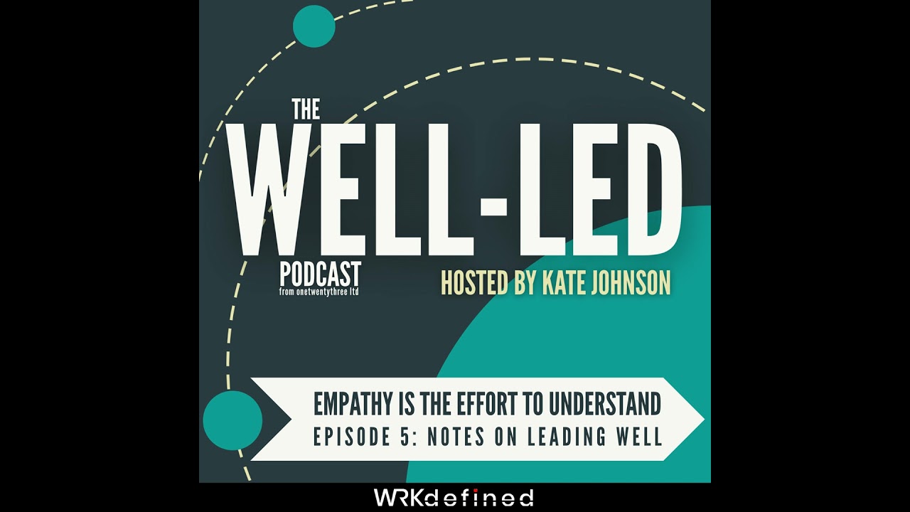 Empathy Is the Effort to Understand