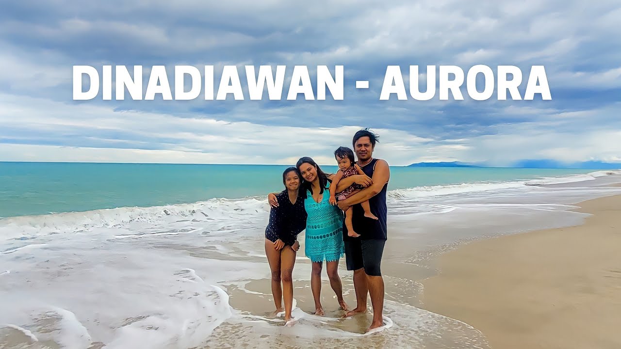 Dinadiawan Dipaculao Aurora! Ang ganda ng white sand! South to North! Sulit ba ang layo | Part 1