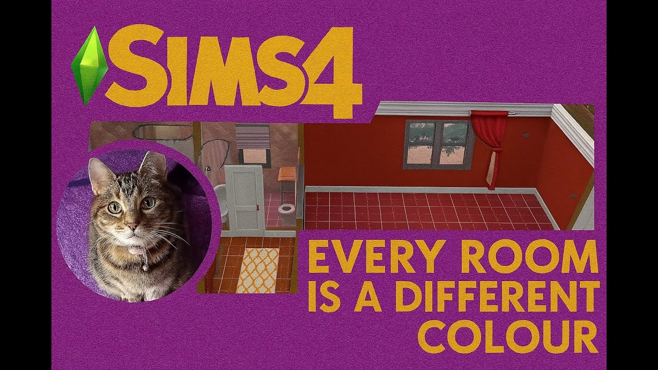 The Sims 4 Every Room is a Different Colour