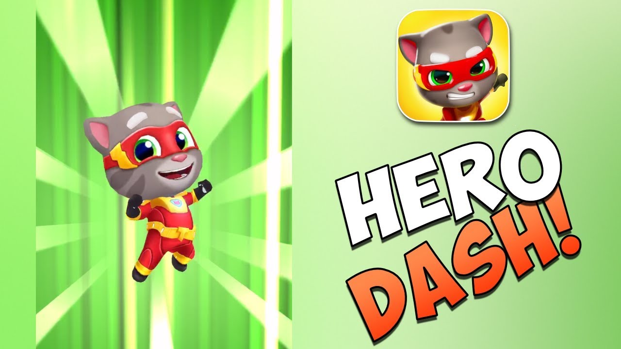 TALKING TOM HERO DASH FIRST LOOK!